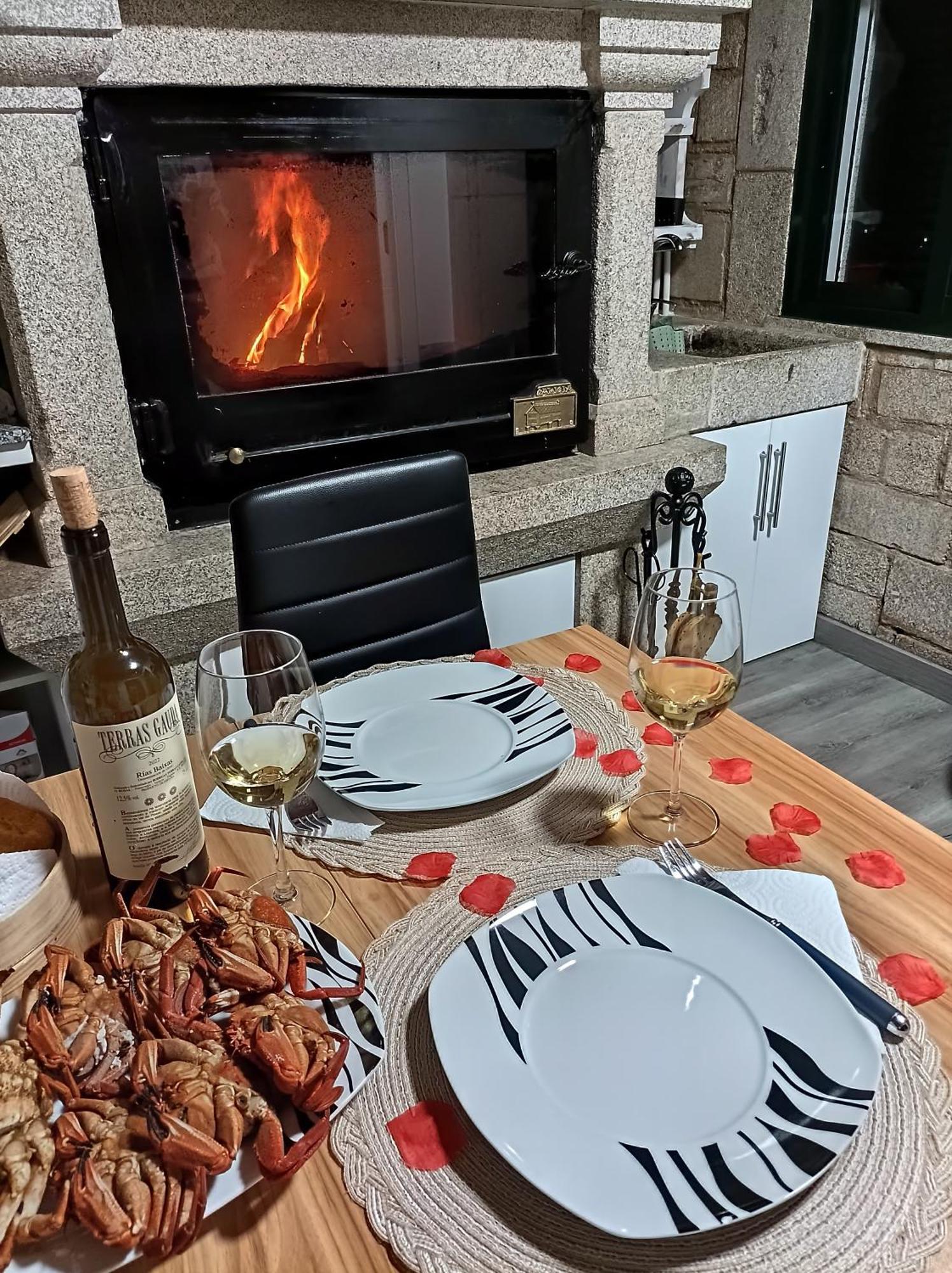 Cabana Refugio Barbanza Boiro Εξωτερικό φωτογραφία